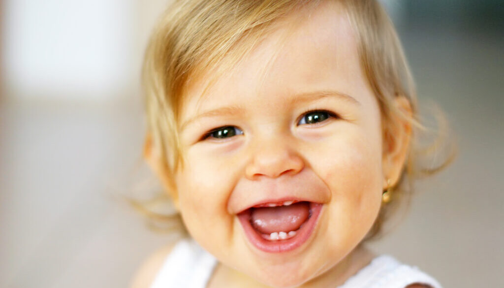 Smiling baby