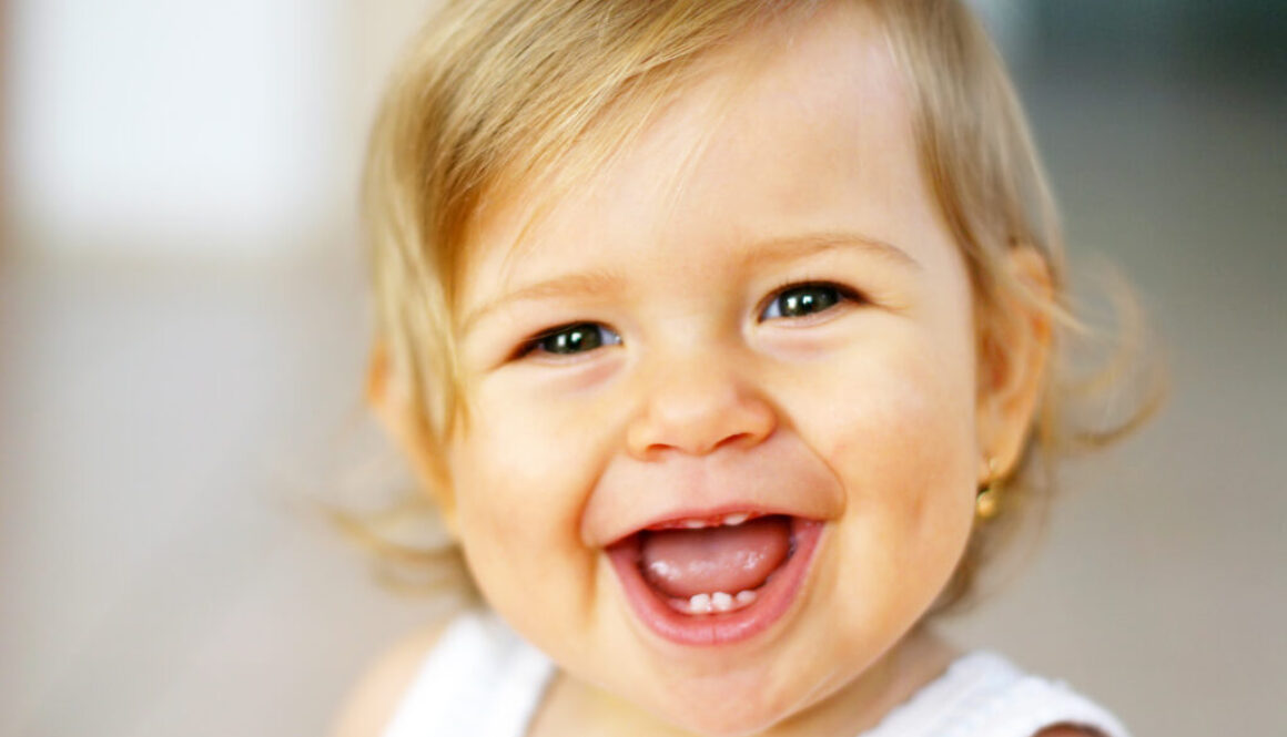 Smiling baby