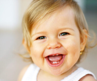 Smiling baby